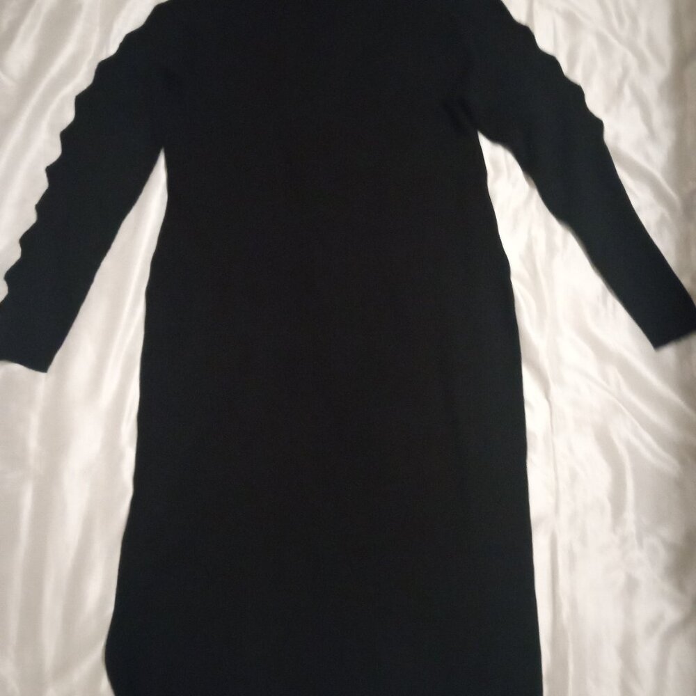 Cato women's black long sleeve maxi pullover dress size18/20w